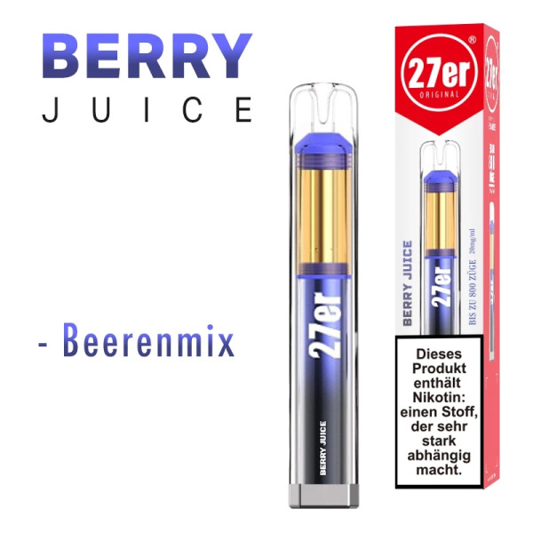 27er VAPE - Berry Juice